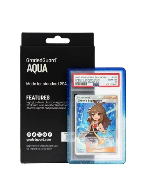 Aqua PSA GradedGuard