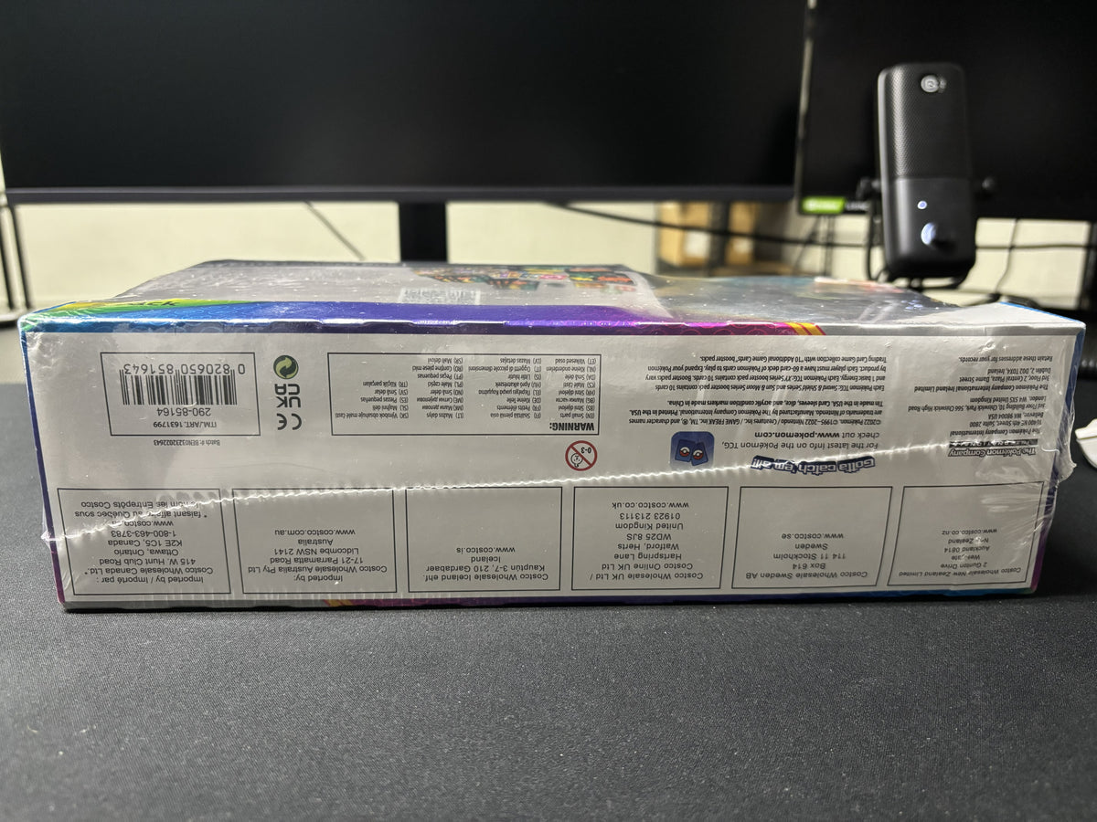 Costco Evolving Skies ETB and Tin Pack