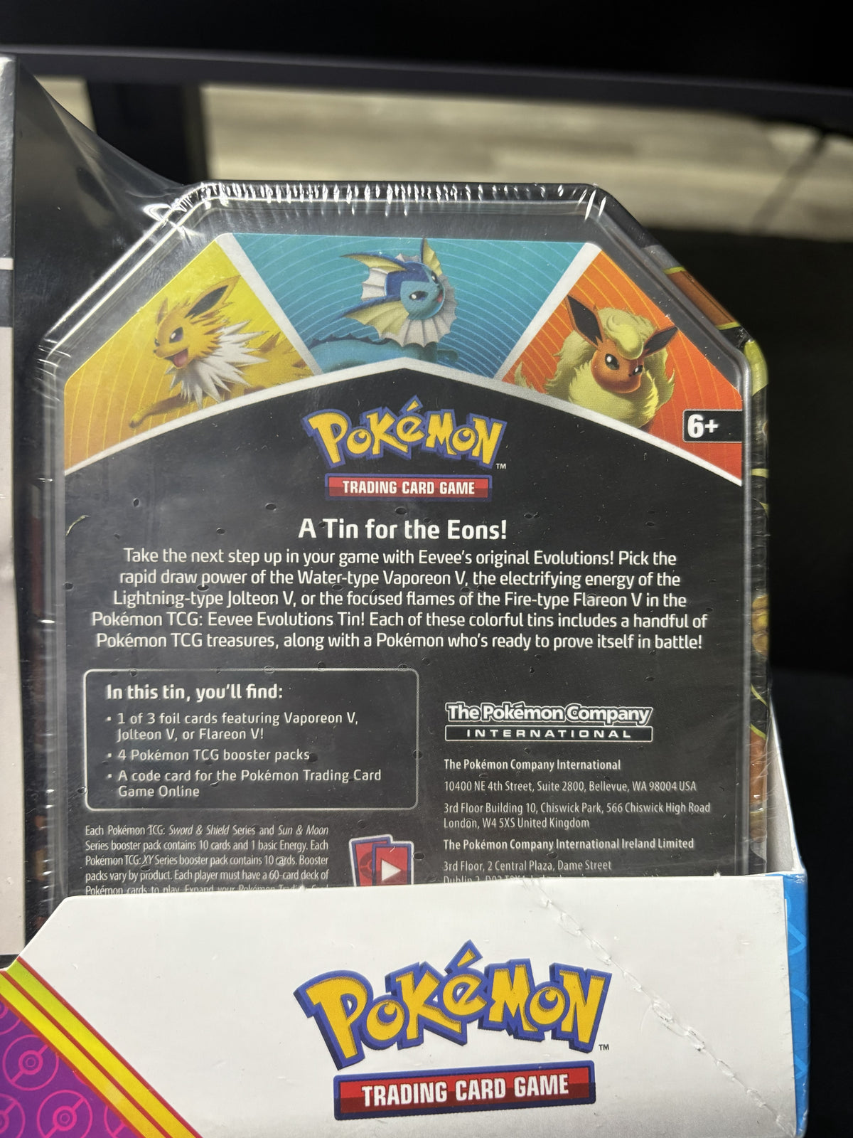 Costco Evolving Skies ETB and Tin Pack
