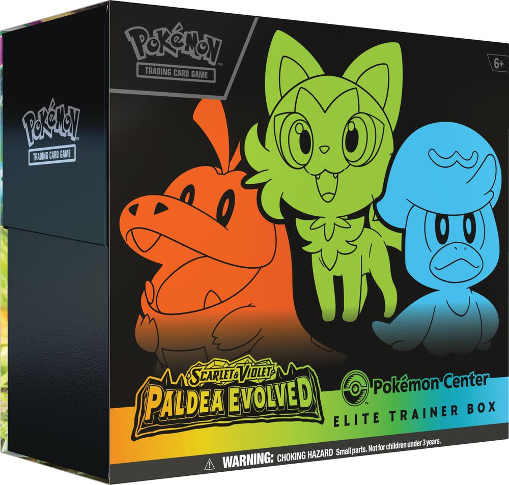 Paldea Evolved ETB (Pokemon Center)