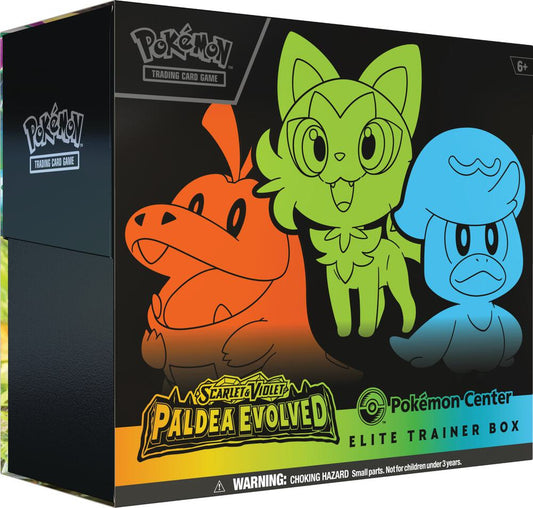Paldea Evolved ETB (Pokemon Center)